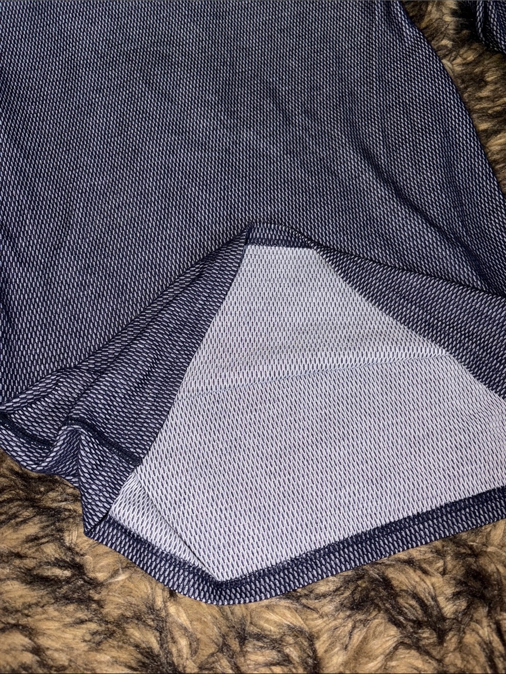 Magellan Men's Blue Knit Outdoor Cold Weather Long Sleeve Top Size large - Picture 8 of 11